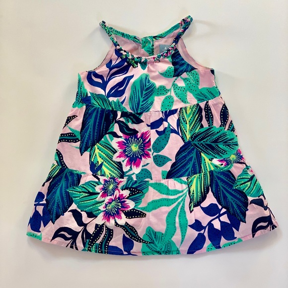 GAP Other - Baby GAP Tropical Pink Summer Dress